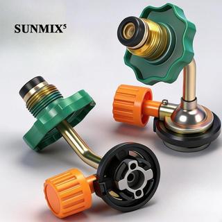 Van lạm phát bình xăng nhẹ gọn Bộ chuyển đổi nạp hợp kim nhôm cho phụ kiện cắm trại ngoài trời
