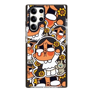 Gitter Big Faced Girl Animal Phone Case Cho Samsung Galaxy S26 25 24 23 22 UItra S25 24 Plus Vỏ Bảo Vệ Chống Sốc