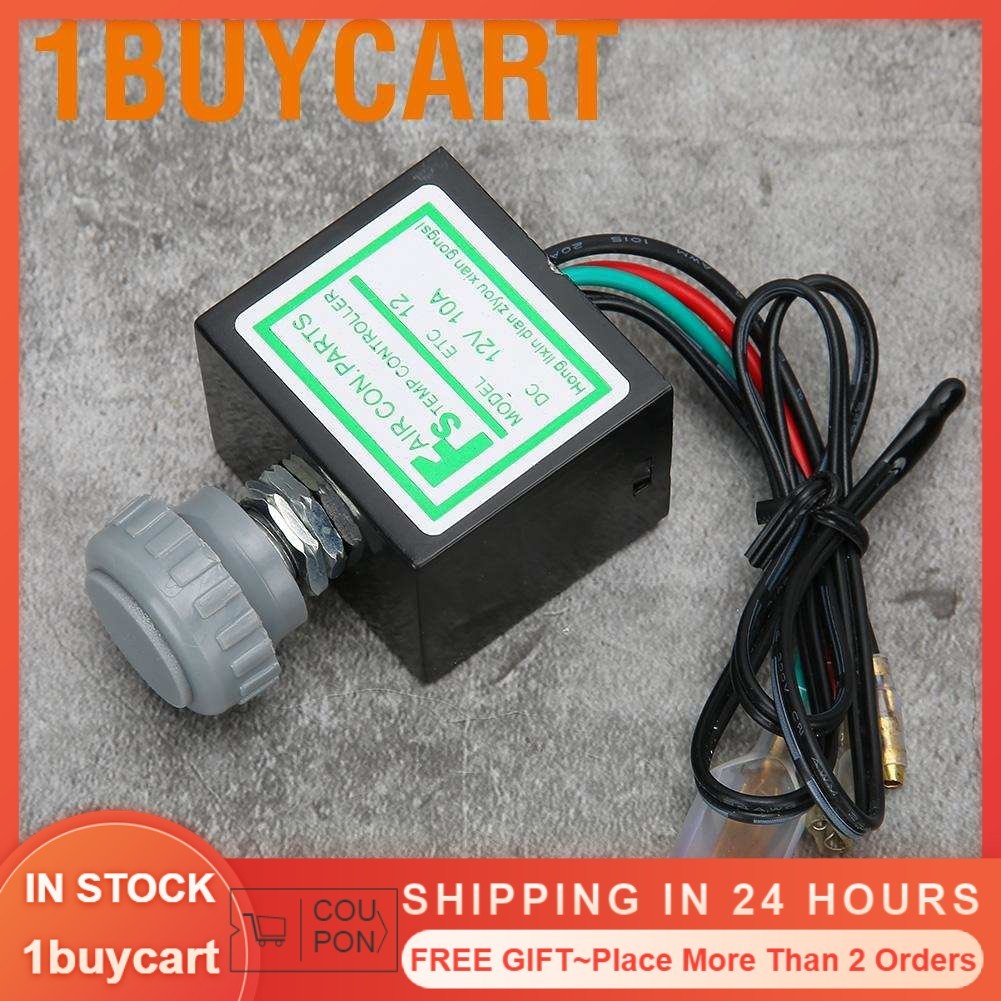 1buycart1 1 Bộ điều khiển nhiệt độ Máy Hòa Xe Hơi 10a