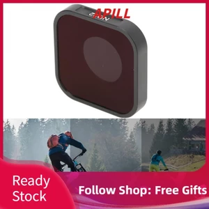 Apill Apill Sports Camera ND Lens Bộ lọc Phụ kiện kích thước nhỏ Tr kháng Video Ghi lại chỉ số khúc xạ thấp cho 9 camera (ND8)