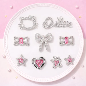 Set charm Hello Kitty cao cấp version 2- Bộ charm gắn dép siêu hot hit trending 2026- Có bán lẻ charm