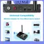 Bộ thu âm thanh ULJ 5.3 Hỗ trợ không dây Bộ chuyển đổi âm thanh đĩa U với AUX 3,5 mm RCA Optical Ja cho loa PC TV trên ô tô.