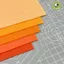Không dệt Orange Series Handmade DIY Chất liệu sản xuất Mẫu giáo Vải không dệt dày 4.6