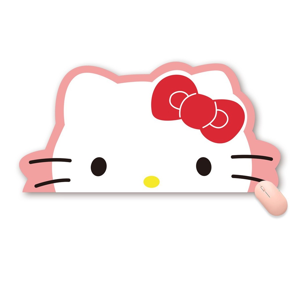 thảm trải bàn làm việc da sanrio chống nước miếng lót chuột cỡ lớn cinnamoroll kuromi melody quà tặng học sinh ký túc xá