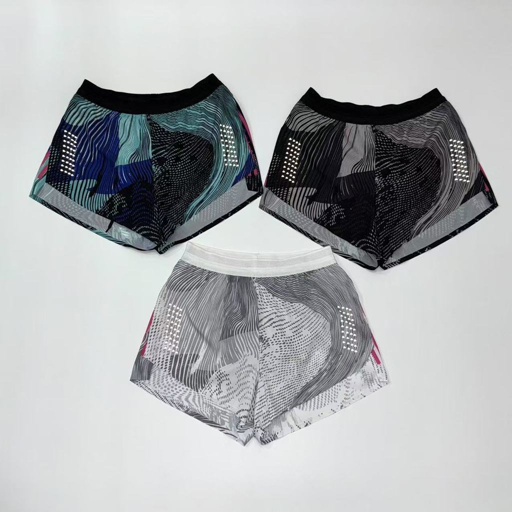Fitness Track and Field Shorts Adhesive Sports Quick-Drying Sports Men's and Women's Marathon Breathable Running Lining Training Shorts vb12