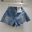 Quần Short Denim Nữ Rách Tua Ruá Mới 2026 - Thiết Kế Thẳng, Ôm Dáng Thoải Mái