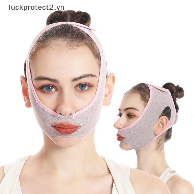 luckpro Dây đeo nâng cơ mặt V-Shaper giảm béo, nâng cằm, giảm nhăn, dụng cụ chăm sóc da