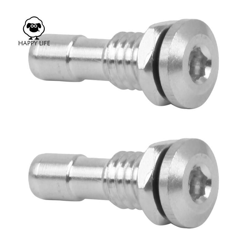 [xinggao.vn] 2 Ống thoát nước thuyền RC bằng nhôm có ốc vít vòng chữ O cho thuyền RC để làm mát động cơ