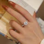 Nhẫn Bạc Sterling Zirconia Phong Cách Đơn Giản, Thanh Lịch - Quà Tặng Thời Trang Cho Nữ