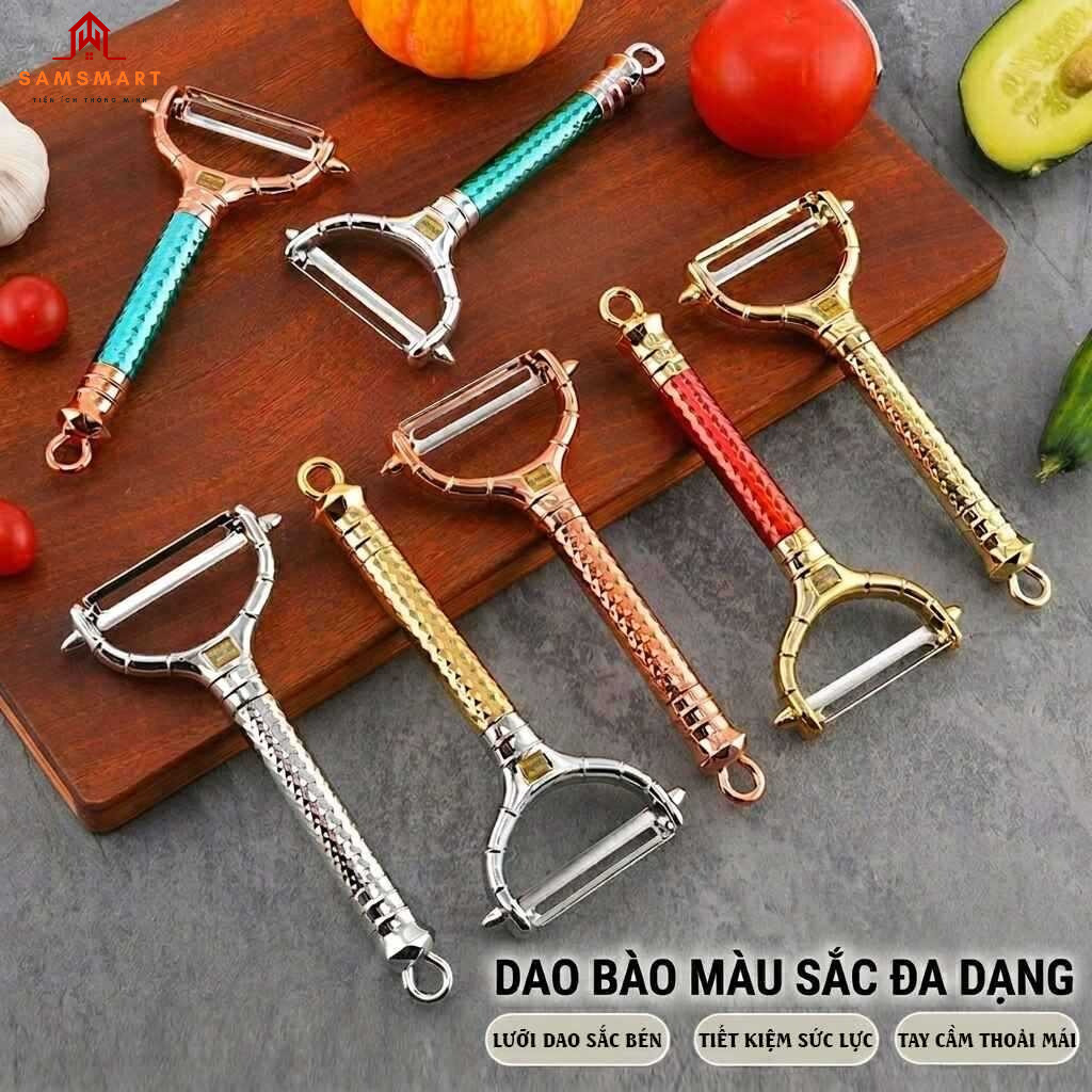 Dao Nạo, Gọt Vỏ Inox Chữ Y Đa Năng – Sắc Bén, Bền Bỉ, Dụng Cụ Nhà Bếp Cao Cấp