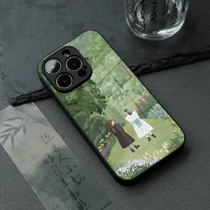 BK-1 A-Anne Of Green Gables Ốp Điện Thoại IPhone 17 16 14 Pro 15 13 12 Max 11 XR XS 6 Air 7 8 6s X Luxury Glass Cove