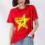 Áo Thun Cờ Đỏ Sao Vàng, Size Trẻ Em Và Người Lớn, Vải Poly Thái Mặc Mát Dầy Dặn, Size Từ 7 - 95kg, 05