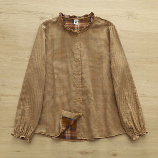Tất Bộ Sẵn Sàng Cho Mùa Xuân Mới - Áo Sơ Mi Tay Dài Mori Girl từ Sợi Cotton, Thoáng Khí và Ấm Áp