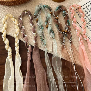 Băng đô nữ style dân tộc Bohemian năm 2026, thời trang cho streamer