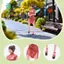 Tỉ Lệ 1 / 24 Nhựa Qipao Bé Gái Đồ Chơi Trong Váy Trung Quốc Hình Để Trang Trí Máy Tính Để Bàn Phong Cảnh Vi Mô