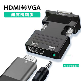 Bộ chuyển đổi HDMI Female sang VGA Male với cổng âm thanh Máy tính xách tay Màn hình kết nối BJWF