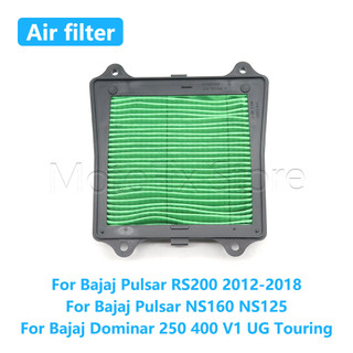 Phụ Kiện Xe Máy Lọc Không Khí Động Cơ Hút Bụi Cho Bajaj Pulsar RS200 NS160 NS125 Dominar 250 400 V1 UG Lưu Diễn