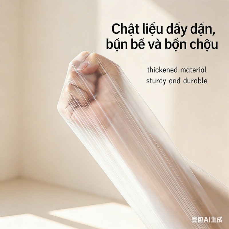 bọc giường chống bụi chống nước màng bọc trong suốt phủ nệm dùng một lần bảo quản nội thất
