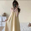 Shop Có Miếng Lót Ngực Pure Desire Girl Váy Ngủ Nữ Bộ Đồ Ngủ Có Thể Mặc Bên Ngoài Gợi Cảm Sling Homewear Giữa Chiều Dài