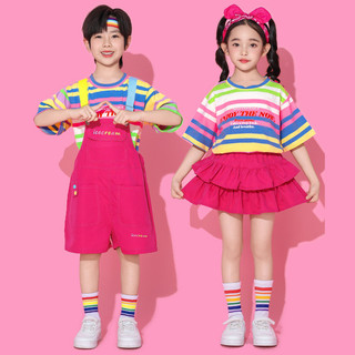 Quần áo trẻ em Đồ Nhảy Hiphop Cho Bé Gái Đồ tập nhảy dance cho Hoạt Náo Viên Biểu Diễn Trang Phục Quần áo hiphop Đồ nhảy hiện đại cho Đồ nhảy cho bé Đồ nhảy zumba cho