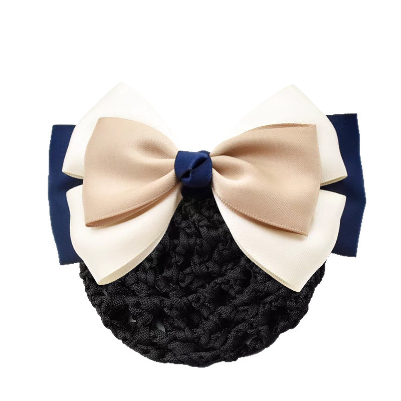 Scrunchie Lưới Bun Bao Cho Nữ - Phụ Kiện Tóc Chuẩn Mực cho Nhân Viên chuyên nghiệp