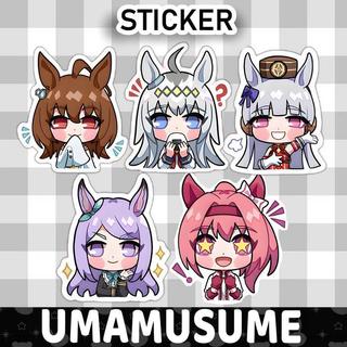 STICKER/STIKER DOFF CUTTING UMAMUSUME - GOLDSHIP
