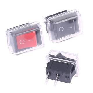 Any2Get5% tắt 5 Cái Nút ấn Công tắc Mini 2Pin Bật / Tắt Roer Công tắc có nắp chống nước Bla