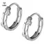Bông Tai Sáng Bóng Zircon Thiết Kế Đơn Giản Dành Cho Nữ