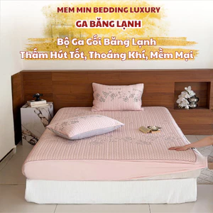 Set ga gối băng lạnh thích hợp dùng mùa hè oi bức, tạo độ thoáng khí khi dùng và tản nhiệt cao MemminBedding