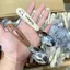 Thìa Muỗng chất liệu Inox 304 cho bé tập ăn dặm, Muỗng cán nhựa bằng thép không gỉ