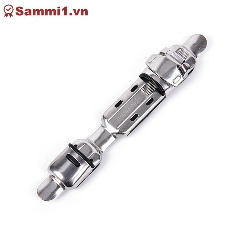 Cần câu thép không gỉ có bánh xe và kẹp cuộn tiện lợi cho sàn nhà
