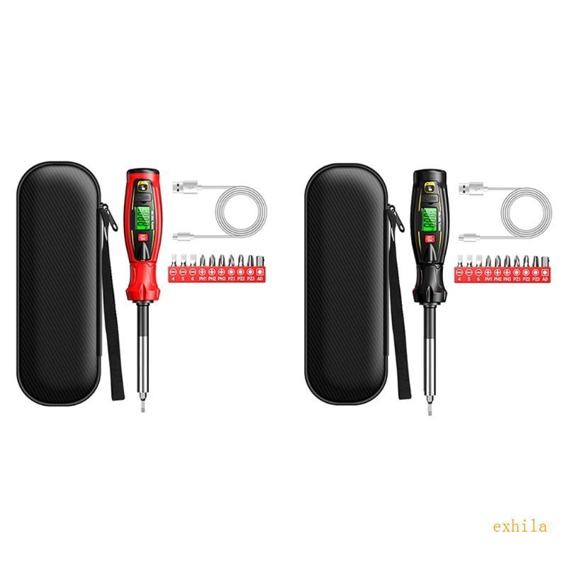 Bộ tuốc nơ vít kiểm tra mạch điện thông minh exhila 11 Bit có thể hoán đổi cho chuyên nghiệp