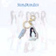 BH2 BABYMONSTER Acrylic Móc Khóa Đơn SUPA DUPA LUV Mặt Dây Chuyền Túi Phụ Kiện Ngôi Sao Ngoại Vi HB2