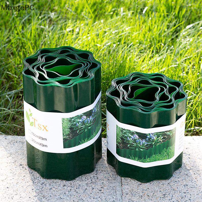Cod 10/15/20cm nhựa Vườn cỏ cỏ cạnh hàng rào con đường linh hoạt cỏ viền biên giới ngoài trời sân vườn phụ kiện mới