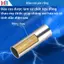 100 Đầu cos kim rỗng - cos PIN đấu dây điện Đầu cos pin rỗng VE dùng cho dây điện từ 0.5mm2 - 16mm2