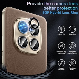 Vỏ bảo vệ ống kính camera vòng kim loại + mặt sau kính cho Redmi Note 15 14 Pro Plus 14Pro 15Pro 4G 5G RedmyNote15