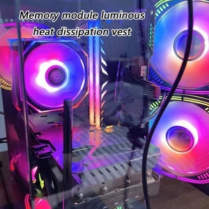Tản nhiệt bộ nhớ chiếu sáng ARGB tiên tiến ONE để làm mát hiệu quả và hấp dẫn trực quan