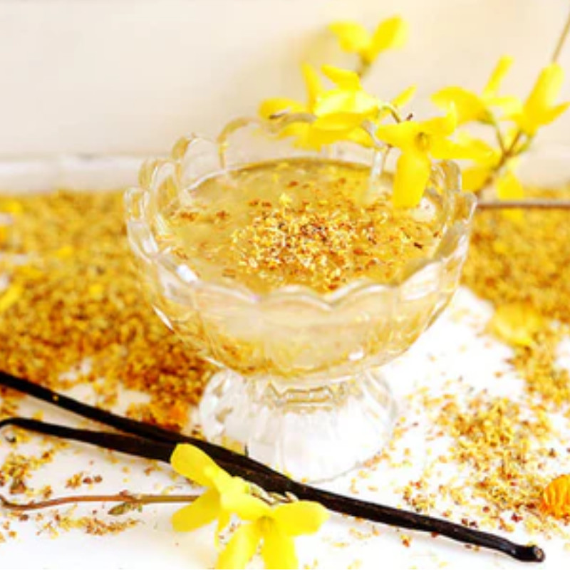 Trân Châu 3Q Desa Túi 1KG Vị Quế Hoa, Hương Dịu Thanh Topping Thơm Ngon Giòn Cho Trà Sữa Và Bánh