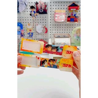 [Khuyến nghị của cửa hàng] Detective Conan Hàng hóa có khả năng sử dụng cao của Fan Heiji Conan Acrylic Pull-out Mặt dây chuyền nhỏ 12.27