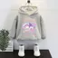 Áo Hoodie chui đầu hoạt hình Kuromi dành cho trẻ em Áo nỉ nhẹ dành cho trường học ngoài trời Sử dụng hàng ngày