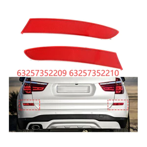 63257352210/ Thích hợp cho 2015-2017 BMW X3 F25 LCI Phiên bản cản sau Đèn phản quang phía sau 63257352209