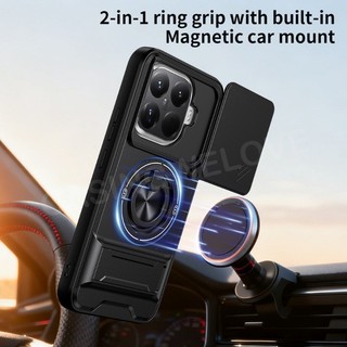 Ốp Điện Thoại Cho Xiaomi 17T Pro 5G 2026 Xiaomi 17T 15T 14T 17 Pro Max Ultra 4G 5G Vỏ Vòng Từ Tính Vỏ Điện Thoại Chống Sốc Đẩy Kéo Camera Bảo Vệ Mặt Sau