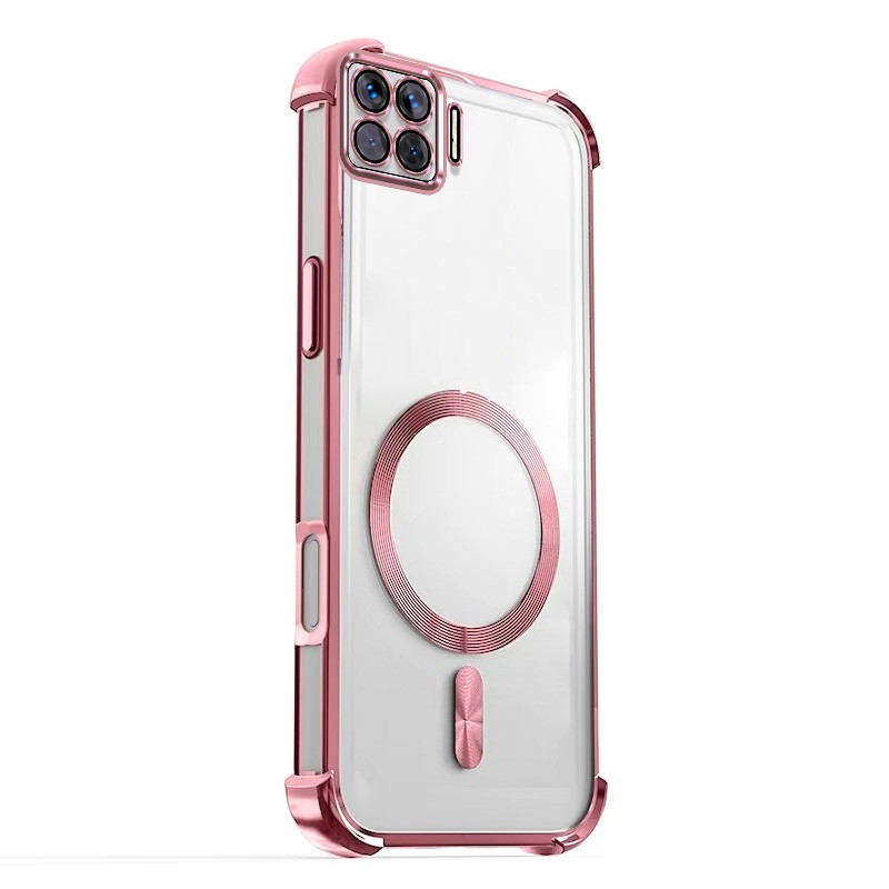 Ốp Điện Thoại 4G 5G Cho OPPO A93 A93S A73 A53 A53S A33 2020, Chống Rơi Bốn Góc, Trong Suốt Cao, Hút Từ Tính, Vỏ, Vỏ Tản Nhiệt