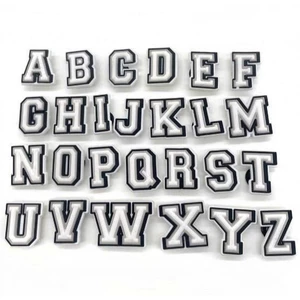 Charm/Sticker gắn dép - Charm Bảng chữ cái- bán từ 3 chữ giá 5k/1 chữ