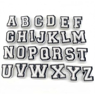 Charm/Sticker gắn dép - Charm Bảng chữ cái- bán từ 3 chữ giá 5k/1 chữ