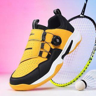 Giày Cầu Lông Thể Thao Ngoài Trời Thoáng Khí Trẻ Em Người Lớn Giày Tennis Bò Tendon Đế Chống Trơn Trượt Giày Tập Luyện
