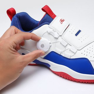 Giày Cầu Lông Thể Thao Ngoài Trời Thoáng Khí Trẻ Em Người Lớn Giày Tennis Bò Tendon Đế Chống Trơn Trượt Giày Tập Luyện