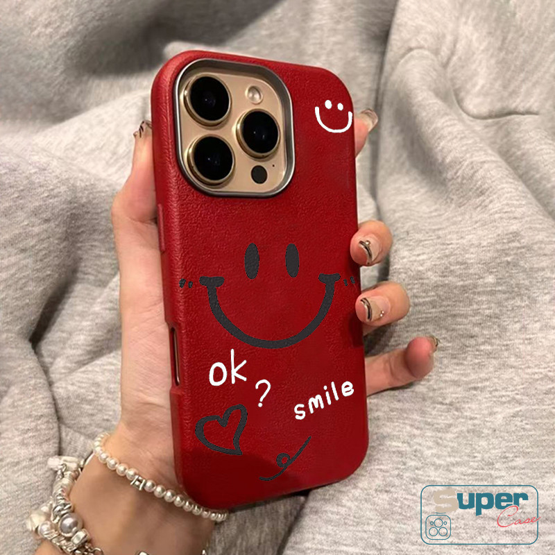 Tương thích với IPhone 12 14 16 15 17Air 17 12 16 11 15 14 13 Pro Max XR X XS Max 11Pro Plus Ok nụ cười mang lại hạnh phúc mỗi ngày