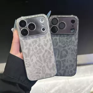 Dành Cho apple 17promax Ốp Điện Thoại 16p Bao Gồm Tất Cả 15 / 14 / 13 Da Báo In Có Ống Kính Phim