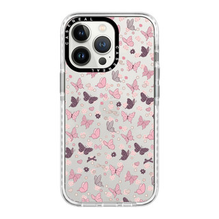 Ốp điện thoại trong suốt gương bướm thơm CASENEAL Thích hợp cho iPhone 17ProMax 17pro 17 air 16promax 16 15promax 15 14promax 13 13promax Ốp cứng chống rơi thời trang